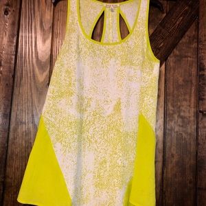 Lime tunic tank